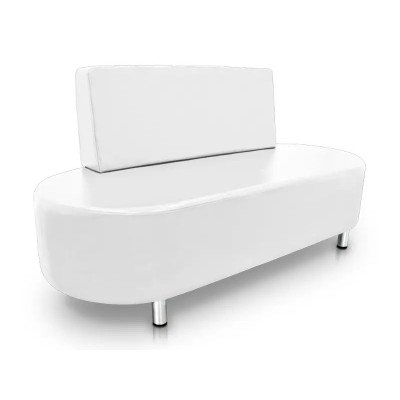 Sofa recepcyjna HARVEY w kolorze białym lub czarnym | Kreacje Mobila Sofa recepcyjna HARVEY w kolorze białym lub czarnym | Kreacje Mobila