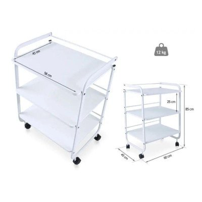 Carrello TRIVIA con 3 ripiani | Mobila Creations Carrello TRIVIA con 3 ripiani | Mobila Creations