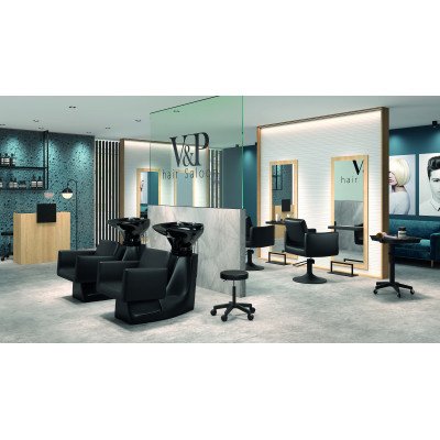 Kit Salon de Coiffure Complet BLUE | Mobila Créations Kit Salon de Coiffure Complet BLUE | Mobila Créations