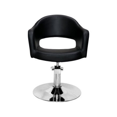 Silla de peluquería negra CALM | Creaciones Mobila