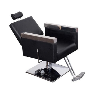 DESIGN Zwarte kappersstoel | Mobila Creaties