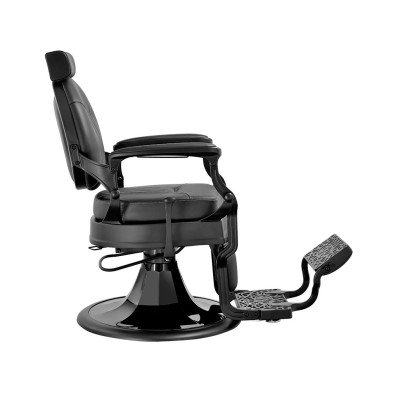 Fauteuil Barbier CAESAR BLACK - BarberShop | Mobila Créations