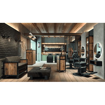 Kit Salon Barbershop Complet OMBRE | Mobila Créations