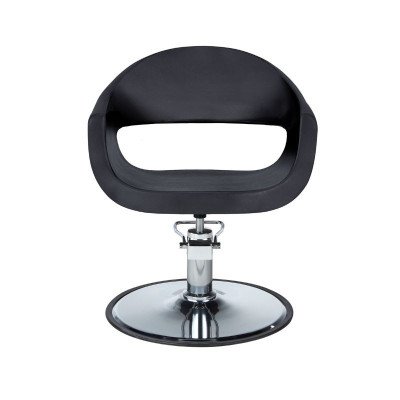 Μαύρη καρέκλα κομμωτηρίου LUNA | Δημιουργίες Mobila