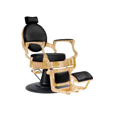 Fauteuil Barbier CROOK Or - BarberShop | Mobila Créations