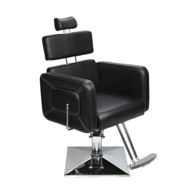 Scaun de frizerie COAT negru | Creații Mobila Scaun de frizerie COAT negru | Creații Mobila