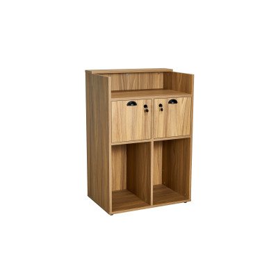 Mostrador de recepción de madera BODEN | Creaciones Mobila Mostrador de recepción de madera BODEN | Creaciones Mobila