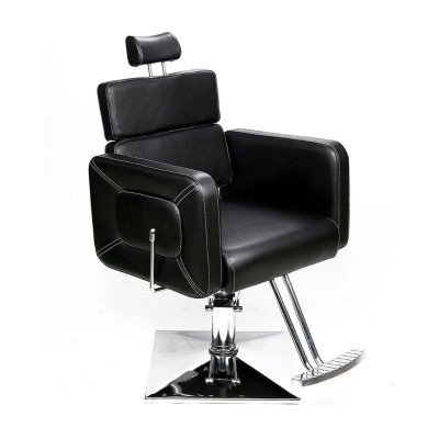 Scaun de frizerie COAT negru | Creații Mobila Scaun de frizerie COAT negru | Creații Mobila