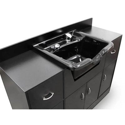 PASSO Breiter Waschbeckenschrank mit Stauraum | Mobila Creations PASSO Breiter Waschbeckenschrank mit Stauraum | Mobila Creations