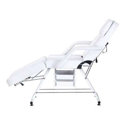 Sillón de tratamiento de belleza blanco CAMILLA | Creaciones Mobila Sillón de tratamiento de belleza blanco CAMILLA | Creaciones Mobila