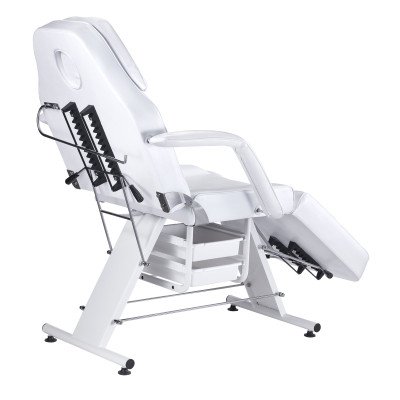 Sillón de tratamiento de belleza blanco CAMILLA | Creaciones Mobila Sillón de tratamiento de belleza blanco CAMILLA | Creaciones Mobila