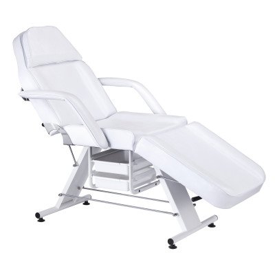 Sillón de tratamiento de belleza blanco CAMILLA | Creaciones Mobila Sillón de tratamiento de belleza blanco CAMILLA | Creaciones Mobila