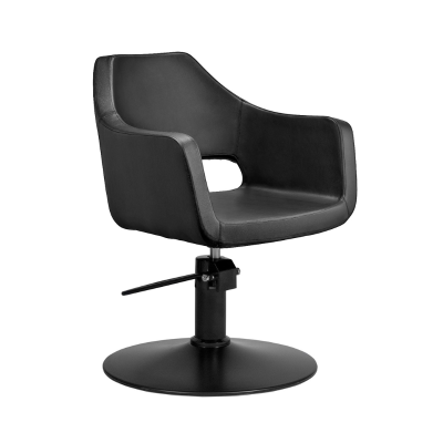 ROBIN Friseurstuhl Rundfuß Schwarz | Mobila Creations ROBIN Friseurstuhl Rundfuß Schwarz | Mobila Creations