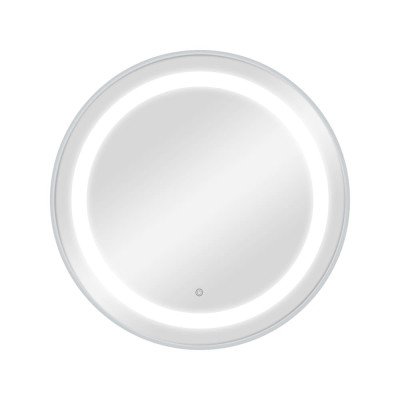 BRIZZ Toilettafel Ronde Spiegel Zilver | Mobila Créations