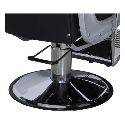 GENTLEMAN juoda kirpėjo kėdė | Mobila Creations