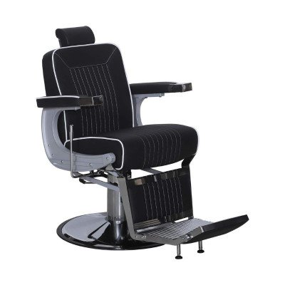 GENTLEMAN Fauteuil Barbier Noir | Mobila Créations