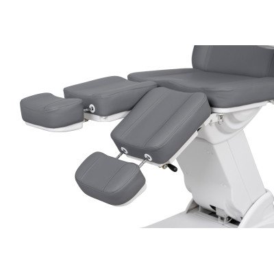 SOLCA Električni stol za podologijo/pedikuro s 3 motorji, siva barva | Mobila Créations