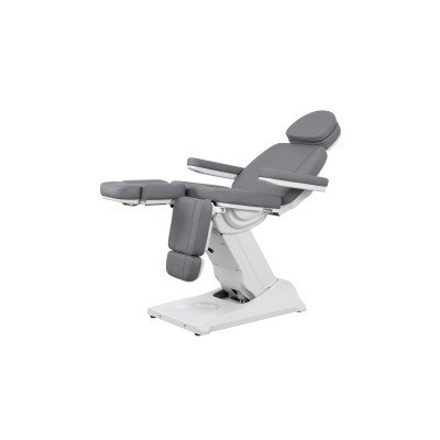 SOLCA Električni stol za podologijo/pedikuro s 3 motorji, siva barva | Mobila Créations