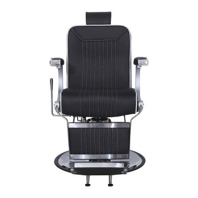 GENTLEMAN juoda kirpėjo kėdė | Mobila Creations