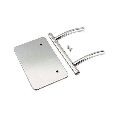 CLOUDY Silberner Fußhocker | Mobila Creations