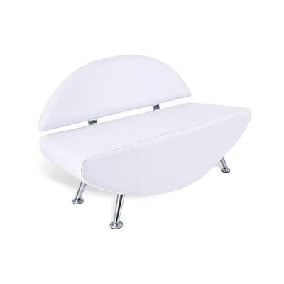 JIM 2-Sitzer-Loungesofa in Weiß | Mobila Creations