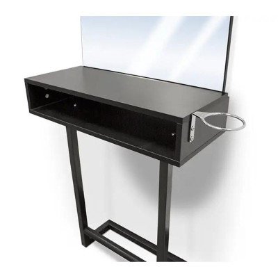 STORA melns tualetes galdiņš | Mobila Creations