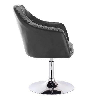 Silla de peluquería negra TUNA | Creaciones Mobila