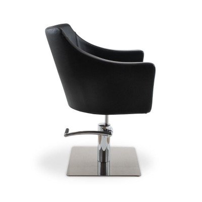 OVIDIA Schwarzer Friseurstuhl | Mobila Creations