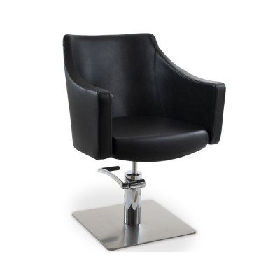 OVIDIA Schwarzer Friseurstuhl | Mobila Creations