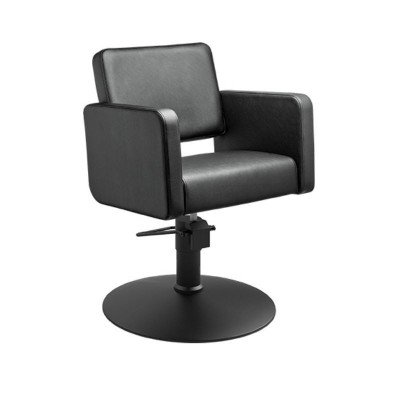 DESSANGE Runder schwarzer Friseurstuhl | Mobila Creations DESSANGE Runder schwarzer Friseurstuhl | Mobila Creations