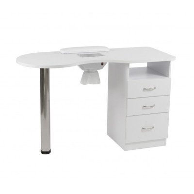 COMFY Maniküretisch mit Schubladen und Staubsauger | Mobila Creations