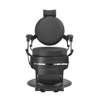 CROOK Zwarte Kappersstoel - BarberShop | Mobila Creaties CROOK Zwarte Kappersstoel - BarberShop | Mobila Creaties