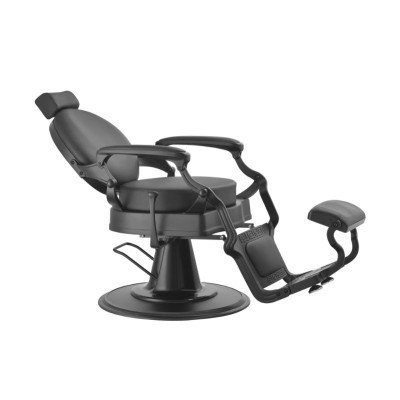 CROOK Schwarzer Friseurstuhl - BarberShop | Mobila Creations CROOK Schwarzer Friseurstuhl - BarberShop | Mobila Creations