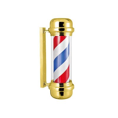LUKSUSOWA złota lampa z szyldem BarberShop | Kreacje Mobila LUKSUSOWA złota lampa z szyldem BarberShop | Kreacje Mobila